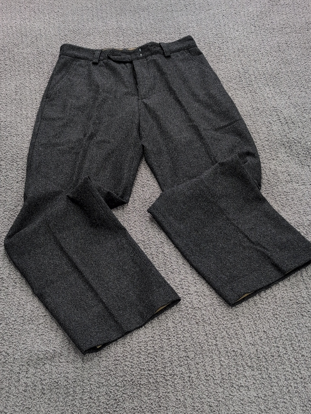 Banana Republic Men's Wool Flannel Pant - Picture 2 of 11